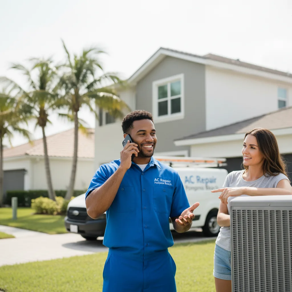 AC Repair Pompano Beach customer support in Marvin